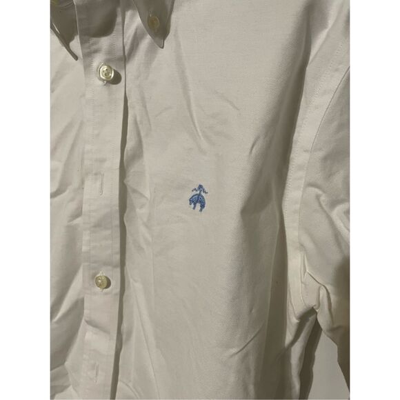 VTG Brooks Brothers Men’s Small The Original Polo Shirt Long Sleeve Button Down - Picture 2 of 4